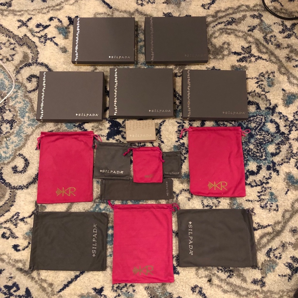 Silpada Jewelry Pouches & Boxes